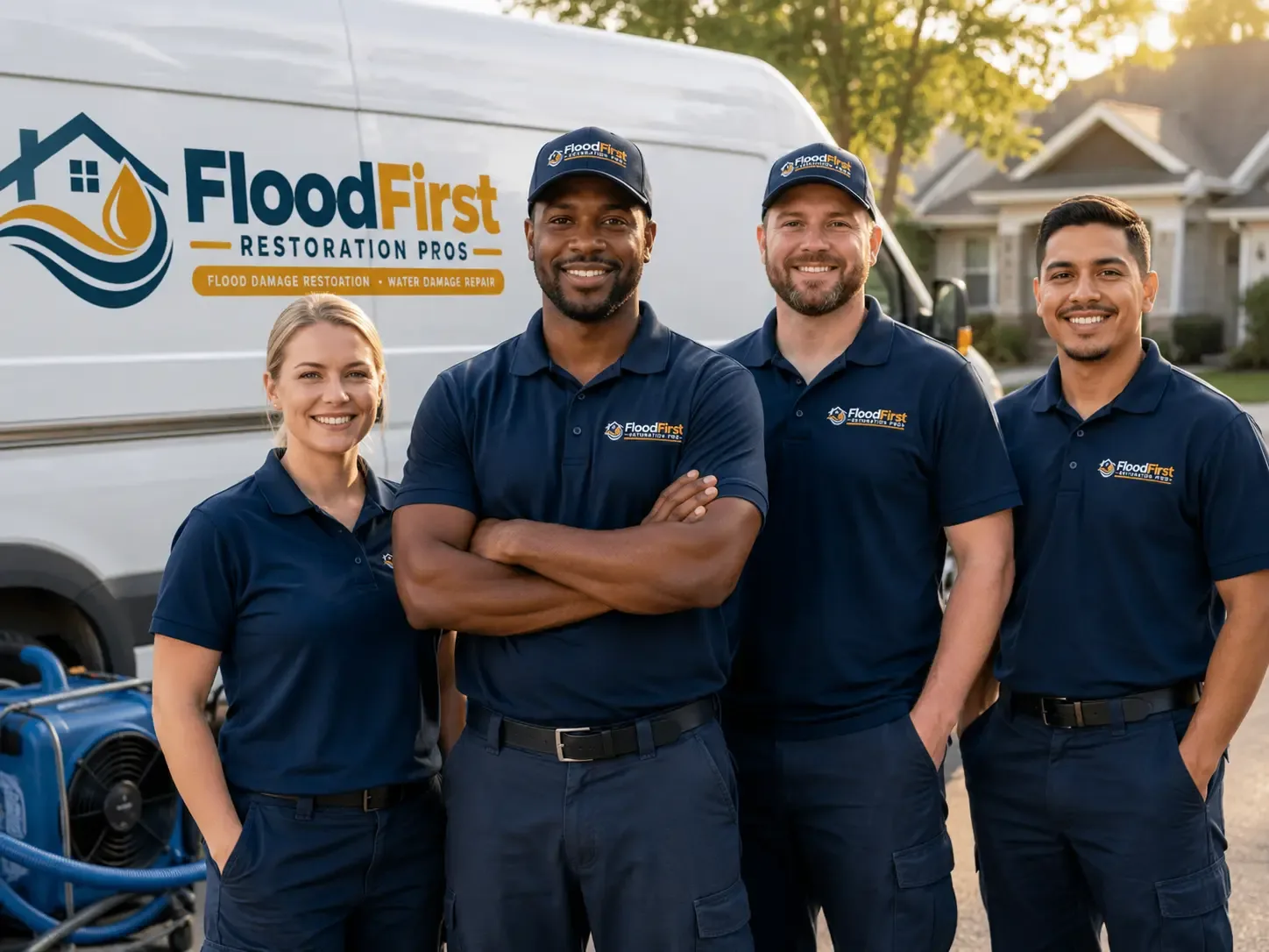 Flood Damage Restoration company in Olmitz, KS