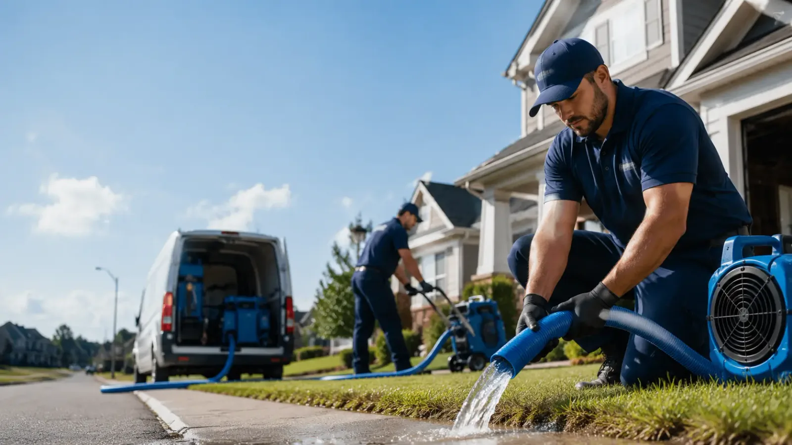 Flood Damage Restoration in Olmitz, KS